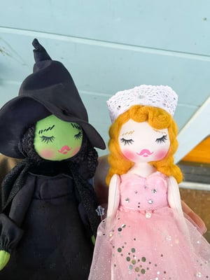 Image of Elphaba Inspired Small Art doll