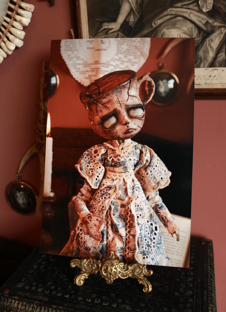 Image of Pearl Grey Art Print