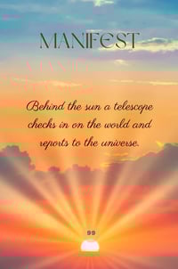 Image 10 of **FULL COLOR** Interactive "One Thought at a Time - Monostich Poetry" Book