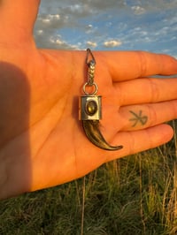 Image 2 of Wolf claw pendant 