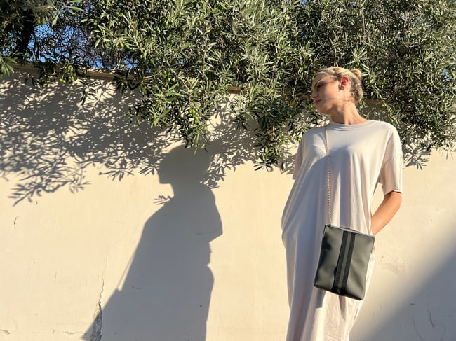 small bag with chain