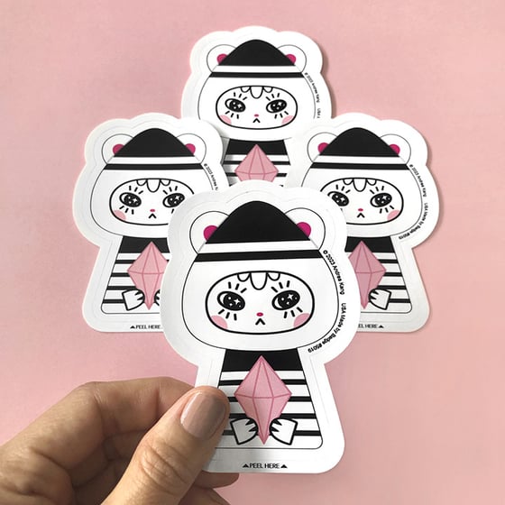 Image of Rose Quartz Sticker