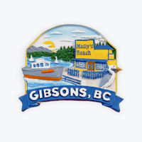 Image 1 of Gibsons, BC Souvenir Magnet