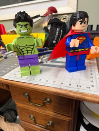 Image 3 of 3D Printed 8” Super Heros Mega Brickman 
