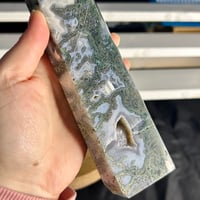 Image 3 of Moss Agate Statement Tower (66A)