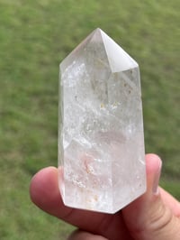 Image 6 of Clear Quartz & Silver Rutile Generator #3026