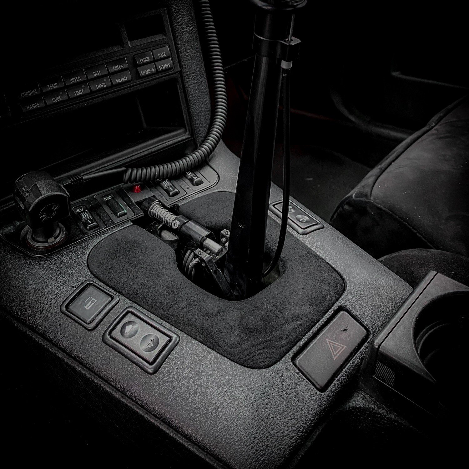 Shifter Cover Suede [E36/46] CLEANISH®