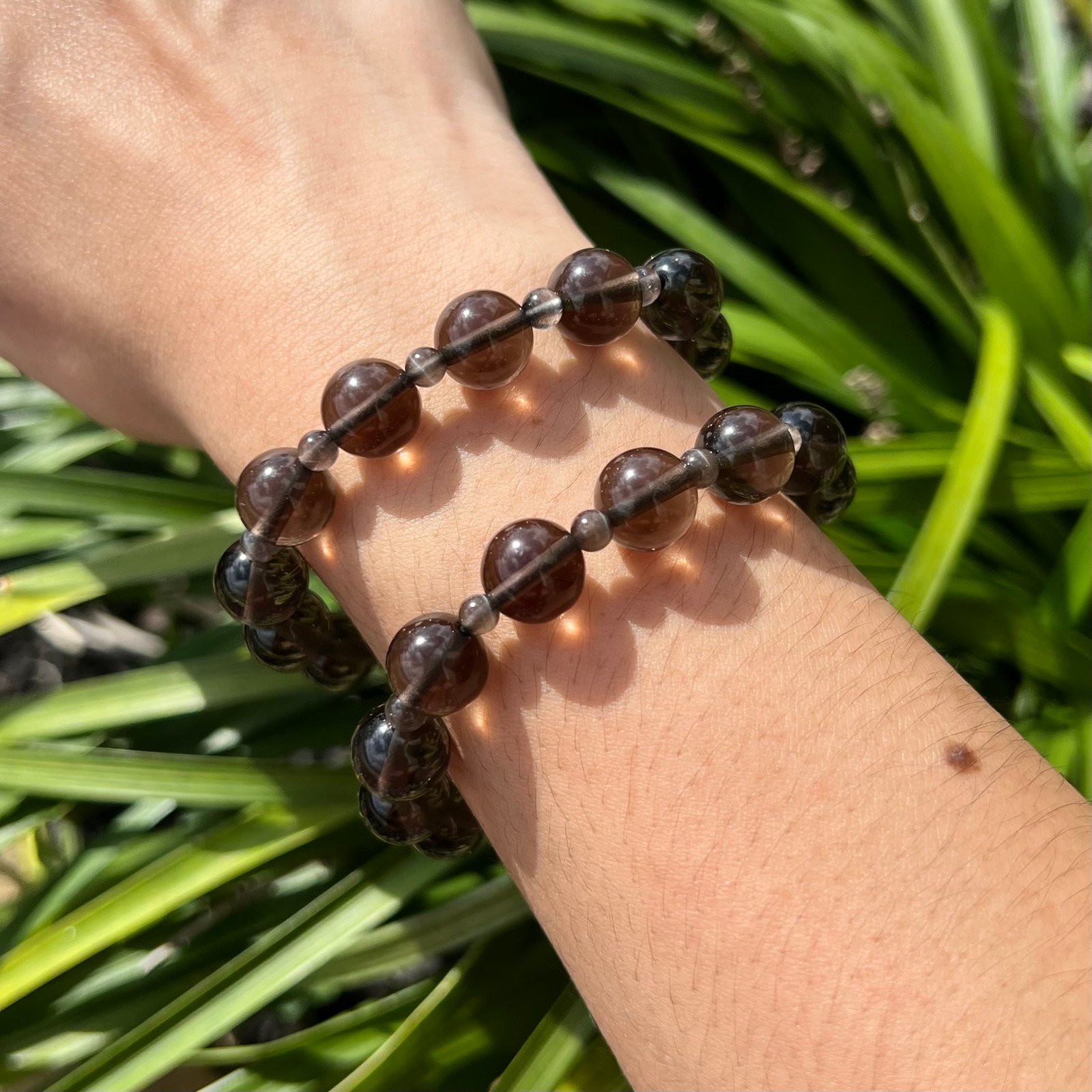 Ice obsidian store bracelet