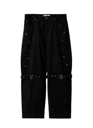 Image of EQUALNEAR - Rover Cord Pants (Black)
