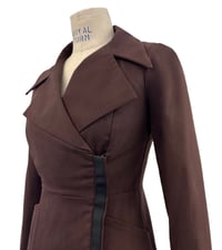Image 4 of Francois Welsby Jacket in Chocolate -cotton edition