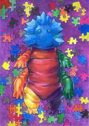 Image of Original Art - Frankenstein ver. // PPDA X INKINK