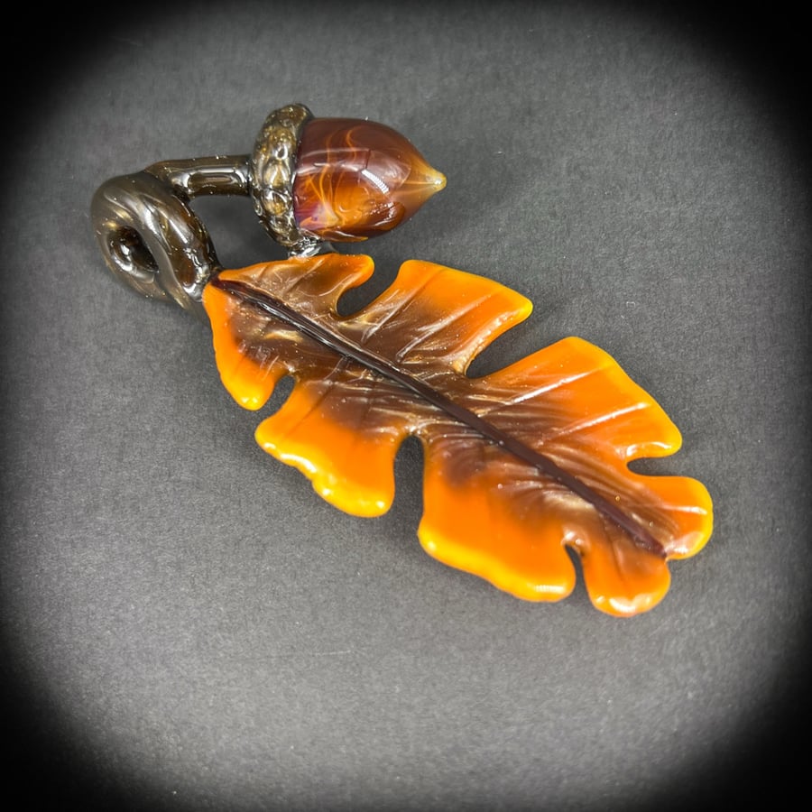 Image of Acorn and Oak Leaf Pendant