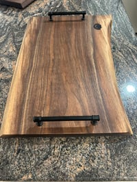 serving board 21”x16” walnut