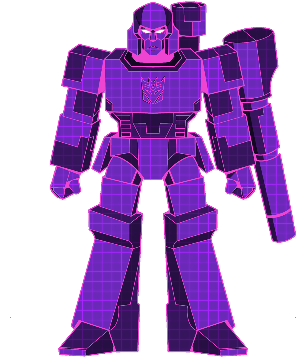 Image of Megatron + Reformatting - Sticker Duo