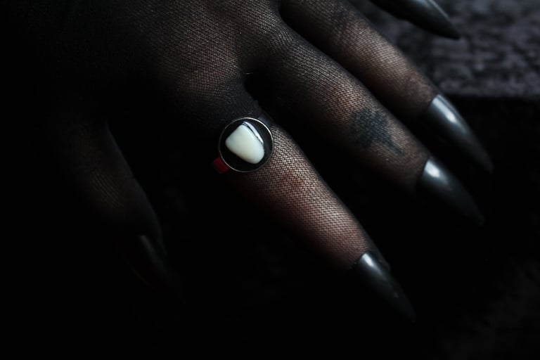 Dead Good single tooth ring Image 7
