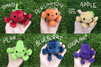 Image of Fruit Friends Lil Plushies (MTO)