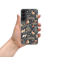 Image 11 of Woodland Creatures Boho Cottagecore Nature Inspired Cute Clear Case for Samsung®