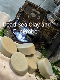 Image 1 of Seasalt facial bars dead sea clay and cucumber 