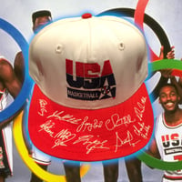 Image 3 of 💎 Vintage 💎 1992 USA 🇺🇸 Dream Team 🏀 Fanimation Chalk Line Jacket 🧥 
