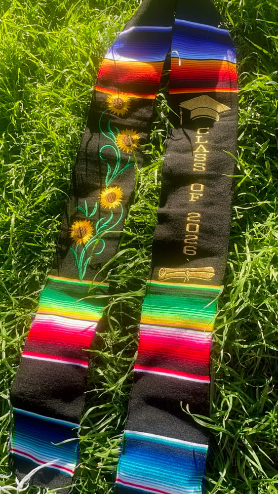 Image of Sunflower - Sarape Graduation Stole
