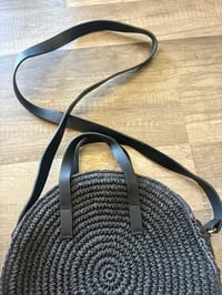Image 2 of Round straw bag