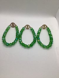 Image 6 of  Christian Frosted Beaded Bracelets 