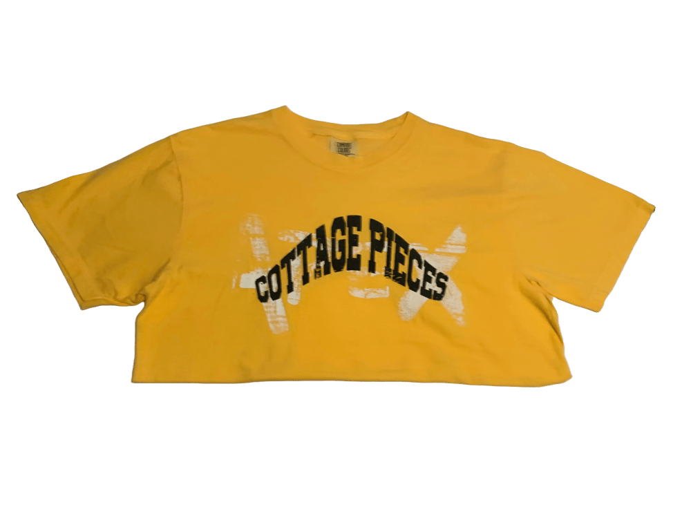 Image of Apex ETCETERA x Cottage Pieces Logo Tee - Yellow