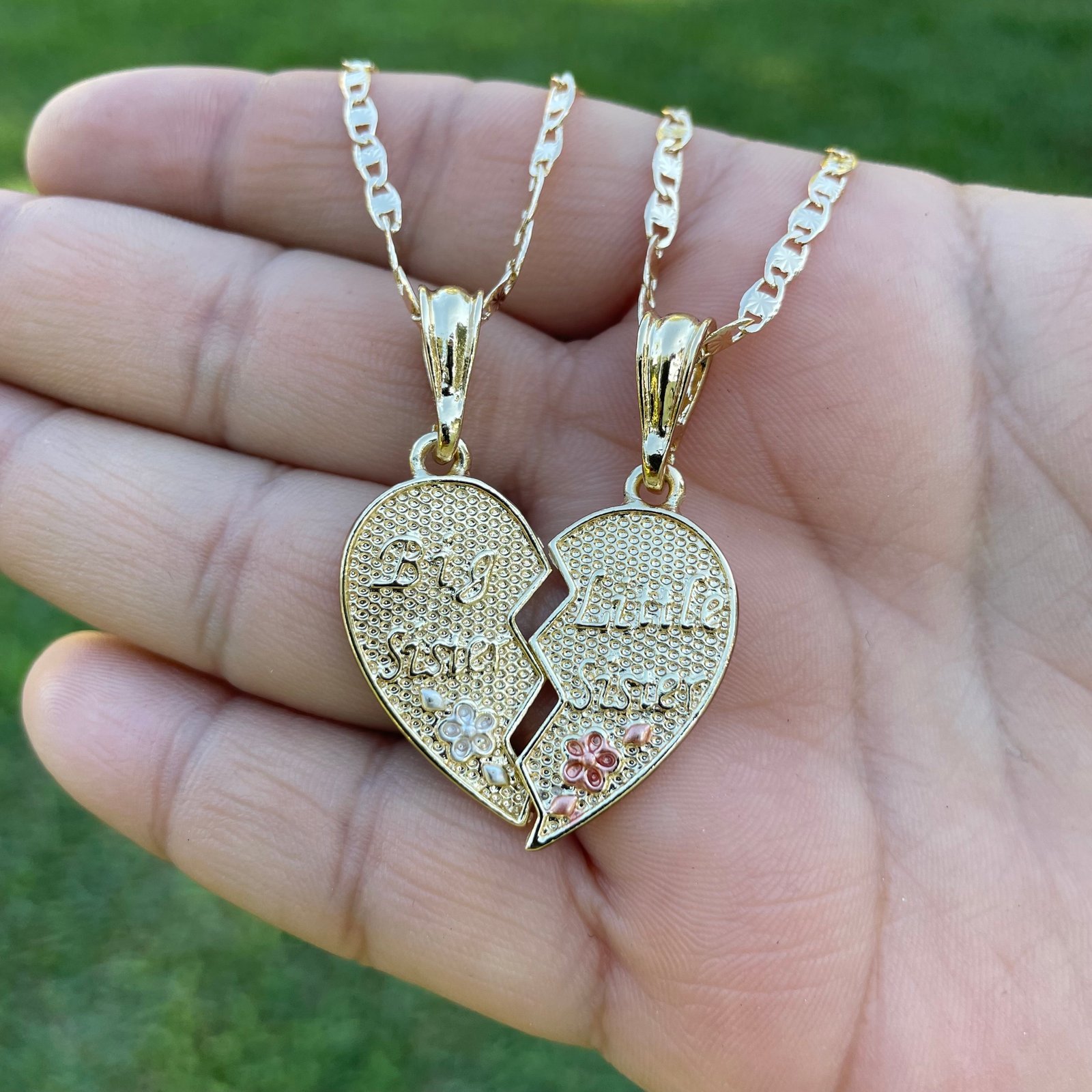 Kids Gold Sisters Heart Necklace Pack - Lovisa