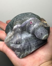 Image 2 of Platypus Fluorite Carving #2919
