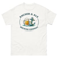 Image 3 of Anchor & Ale Brewing Company T-Shirt | Nautical Beer Graphic Tee