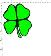 Image 3 of Four Leaf Clover Lucky Charm
