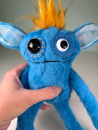 Image 2 of Weighted Google Eyed Monster -  Blue