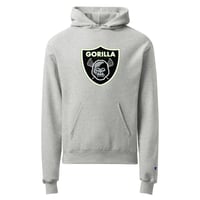 Image 1 of Adult Grey Champion Hooded Sweatshirt