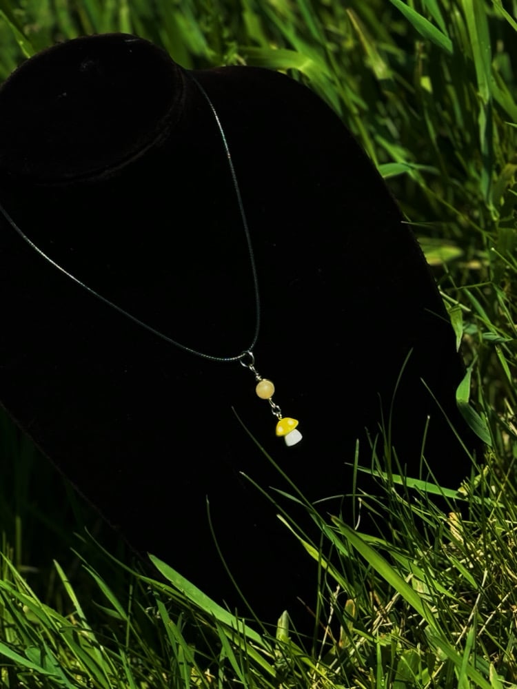 Image of "Create in Confidence" Necklace w/ Yellow Calcite