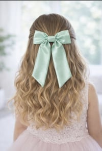 Image 1 of Kids satin bows