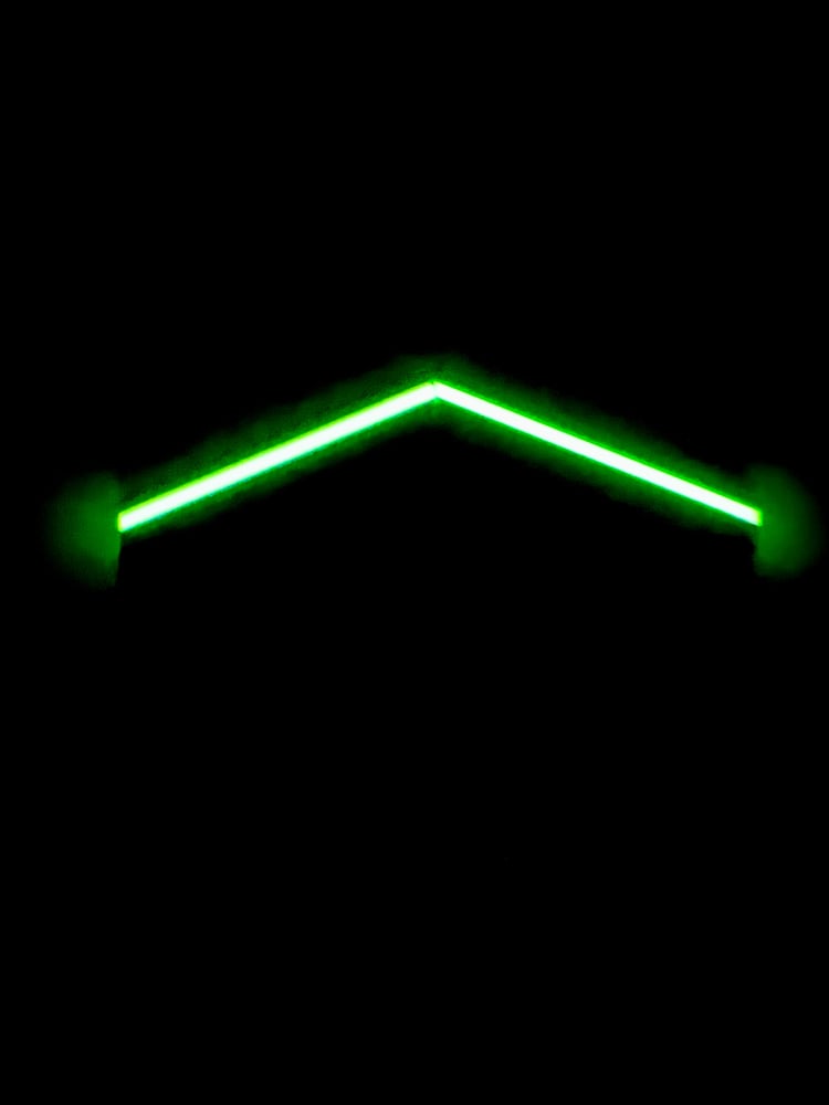 Image of G-carta Micarta & Spalted Tamarind GLOW Segmented Knife Scales