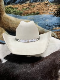 Image 2 of Suede Cowboy Hat White