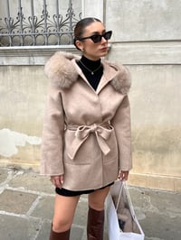Image 1 of Beige Loro Coat