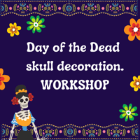 Image 1 of CLASS: Day Of The Dead decoration: Plumstead Oct 17th (booking essential)