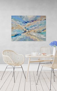 Image 2 of Where the Tides Meet Light - Original Painting