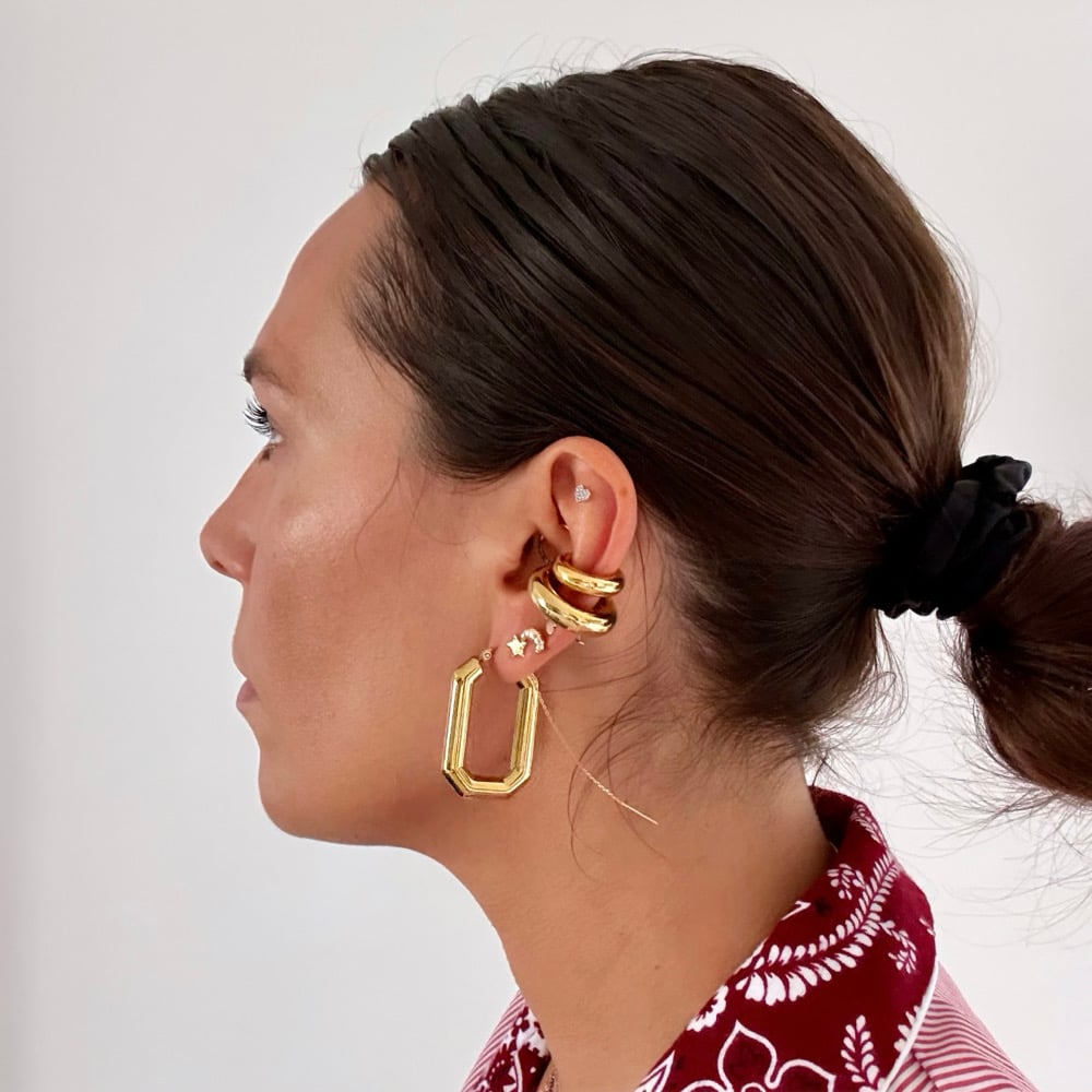 Image of ORECCHINI CHUNKY SQUARE