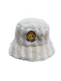 White Sherpa bucket hat 