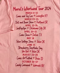 Image 4 of Muriel WHIRL Tour Tshirt  