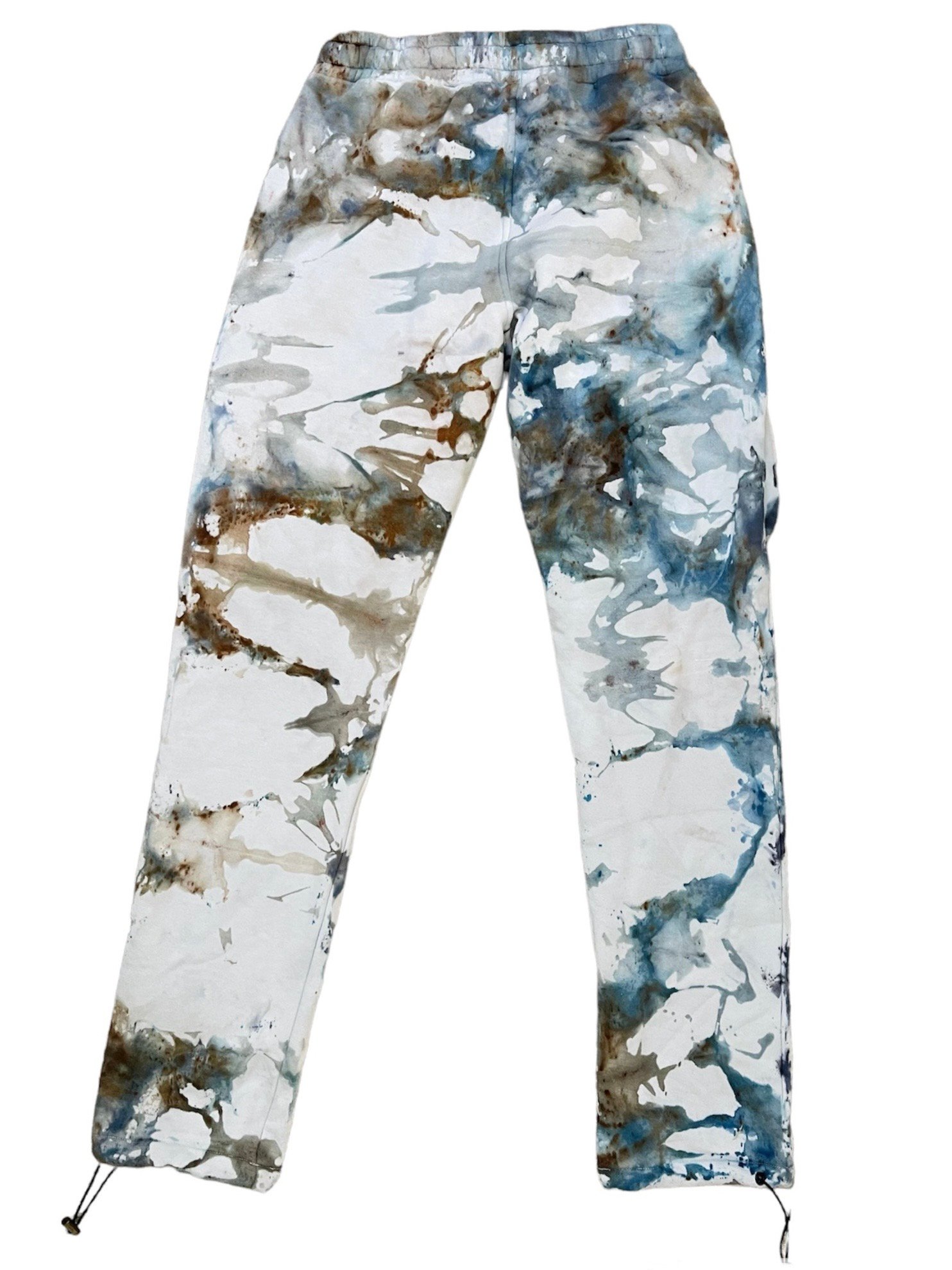 Image of Blue AP Tye-Dye Sweatpants