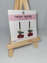 Skull Cherry Dangles