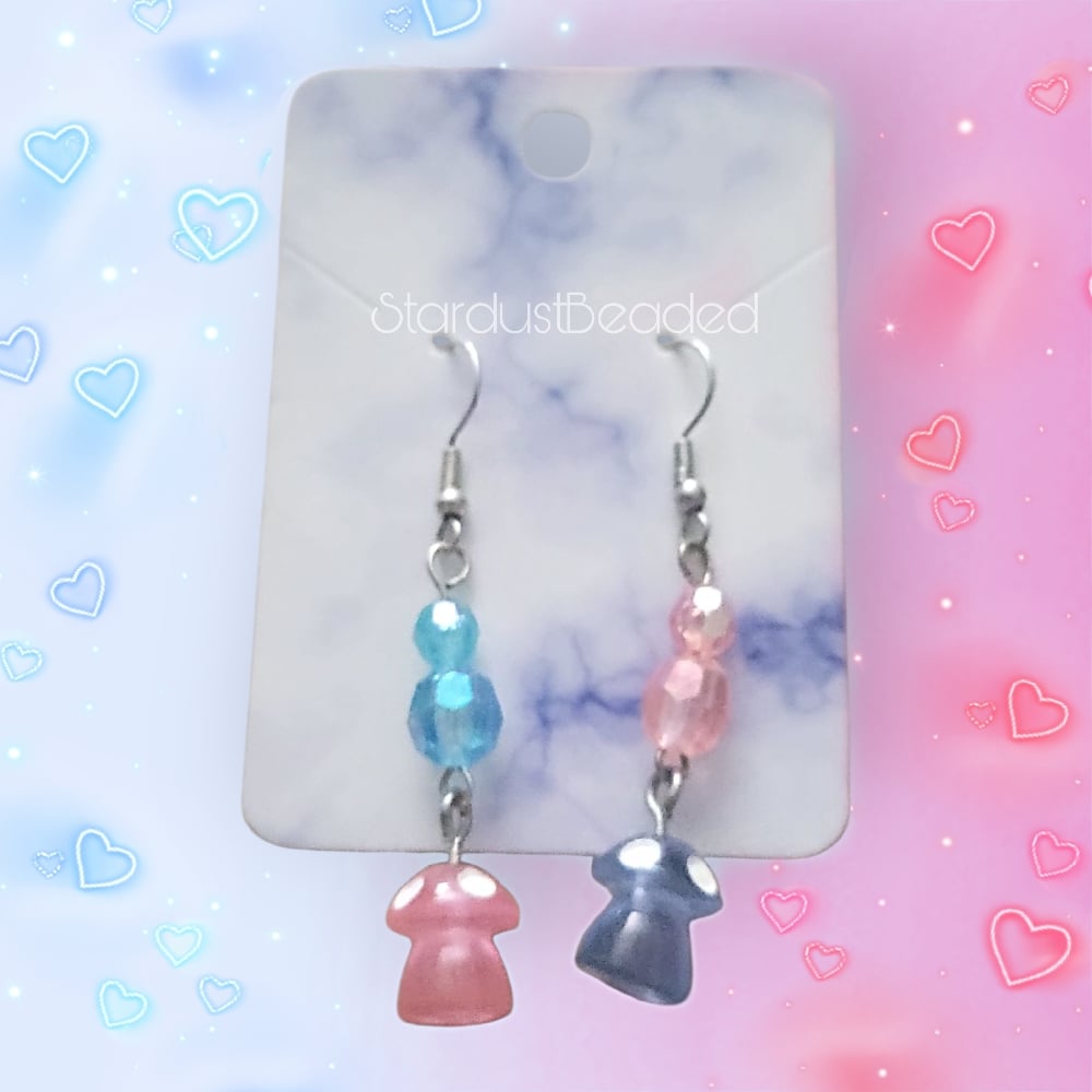 Image of Dreamy Shroom Earrings