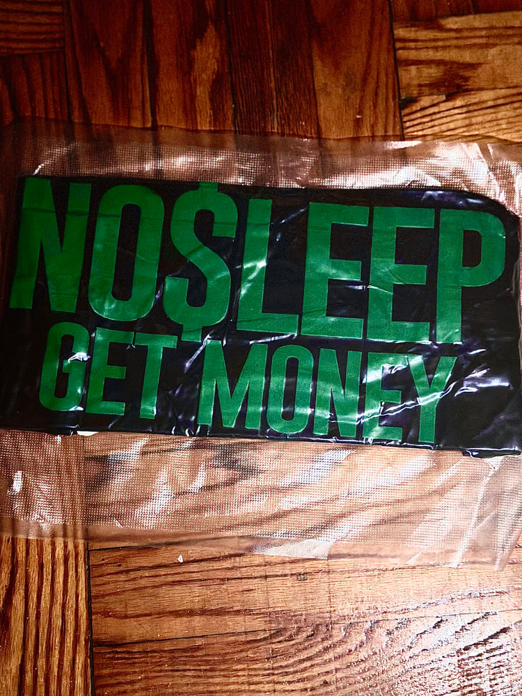 Image of N$GM T-SHIRT (black $ green)