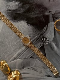 Image 1 of RARE Vintage 14k Solid Gold And Diamonds Baume&Mercier ✨