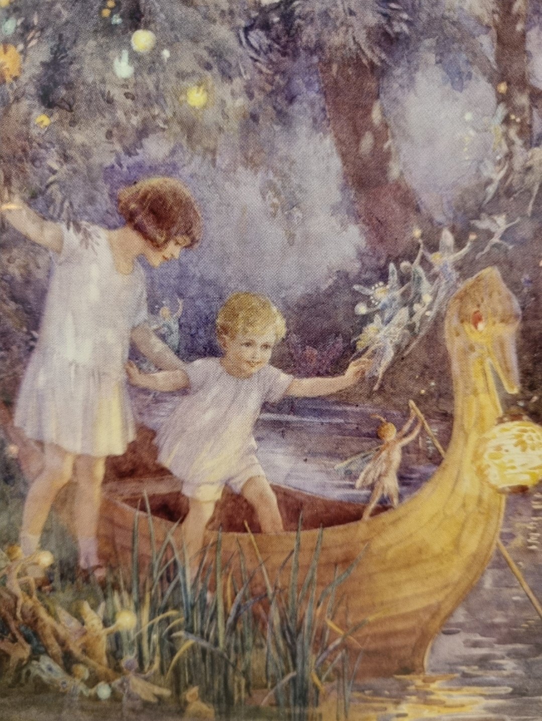 Image of Margaret Tarrant - The Boat to Fairyland