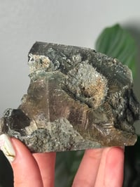 Image 3 of XL DOUBLE SIDED HALF POLISHED HIMALAYAN RUTILE IN QUARTZ CLUSTER F